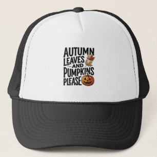 Casquette Chemise Automne Citrouille Avec Feuilles Et Vib Ha