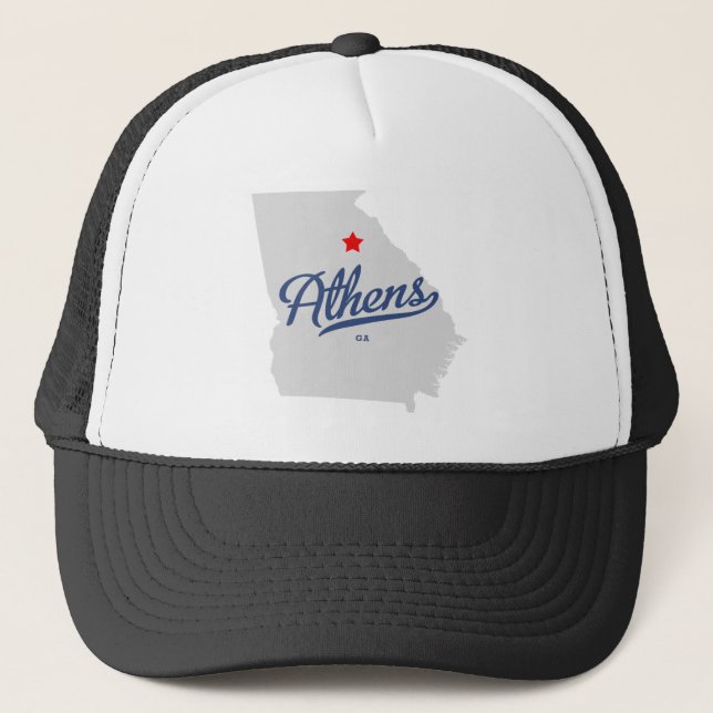 Casquette Chemise d'Athènes la Géorgie GA (Devant)