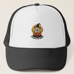 Casquette Chemise de bouledogue Halloween avec chien à citro