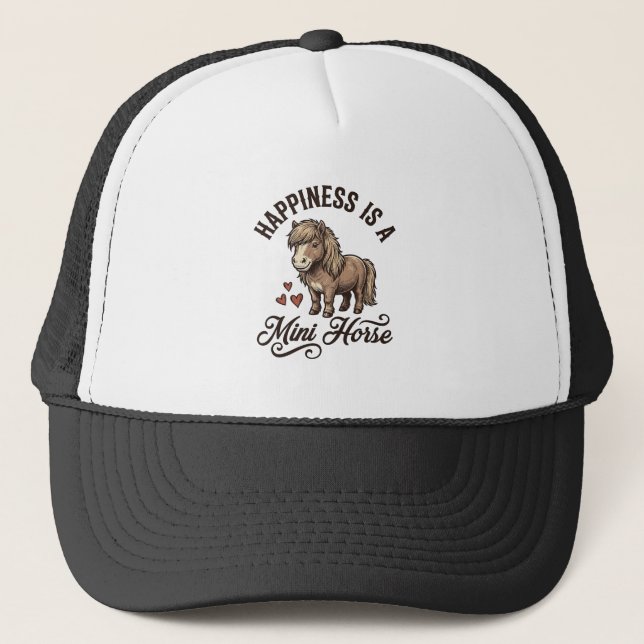 Casquette Chemise de conception de cheval miniature gravure  (Devant)