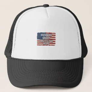 Casquette Chemise de drapeau de héros protecteur mari patrio