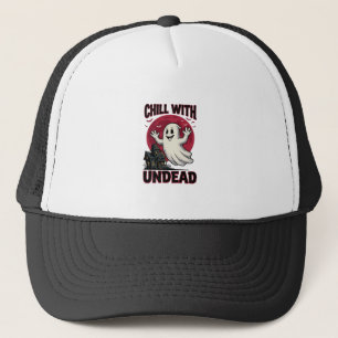 Casquette Chemise de fantôme d'Halloween Design Zombie Haunt