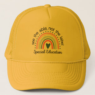 Casquette Chemise de l'enseignant de l'éducation spéciale, E
