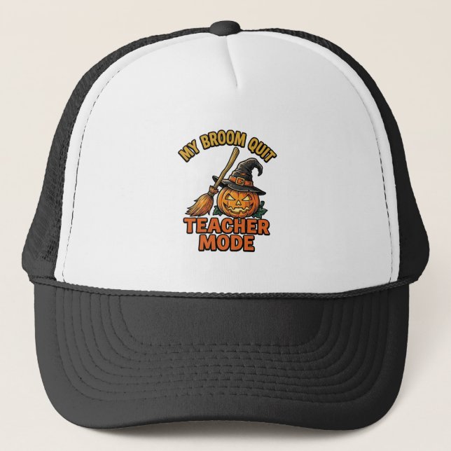 Casquette Chemise de professeur Halloween drôle conception d (Devant)