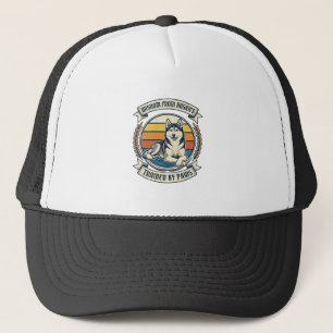Casquette Chemise de sagesse Husky Gravure vintage Conceptio