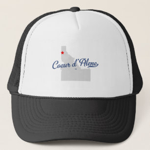 Casquette Chemise d'identification de Coeur D'alene Idaho