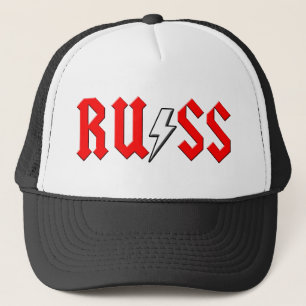 Casquette chemise faite sur commande de rock de RUSS
