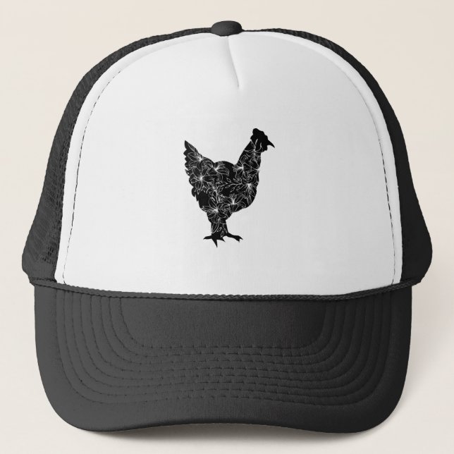 Casquette Chemise graphique Whisperer au poulet féminin (Devant)