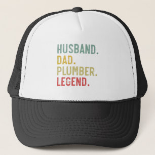 Casquette Chemise Homme Mari Papa Plombier Légende Vintage