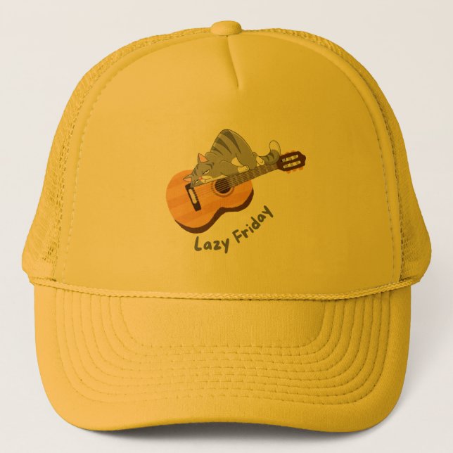 Casquette Chemise Lazy Friday (Devant)