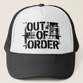 Casquette Chemise sweat de typographie industrielle brutalis
