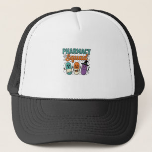 Casquette Chemise vectorielle vintage de l'équipe de pharmac