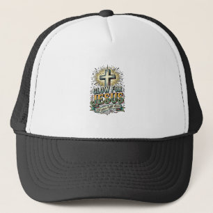 Casquette Chemise vintage de croix chrétienne Glow For Jesus