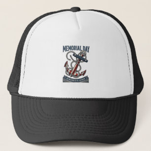 Casquette Chemise vintage Memorial Day Anchor Remember Honor