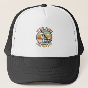 Casquette Chemise vintage pour amoureux de chiens avec gravu