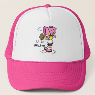 Casquette Chemises de baseball pour filles Little Pitcher et