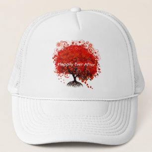 Casquette Chemises de mariage à l'arbre rouge, cadeaux, auto
