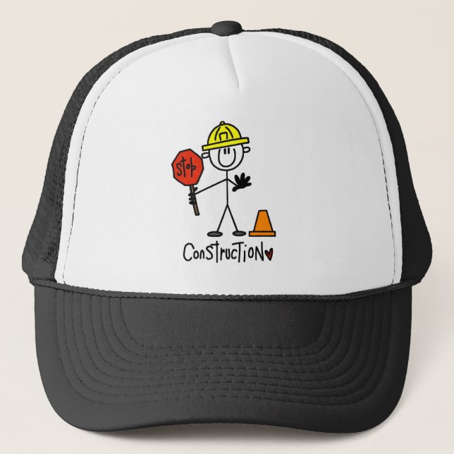 Casquette Chemises et Cadeaux de Construction de Base (Devant)