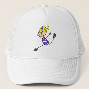 Casquette Chemises et Cadeaux de Gymnastique pour Fille Blon