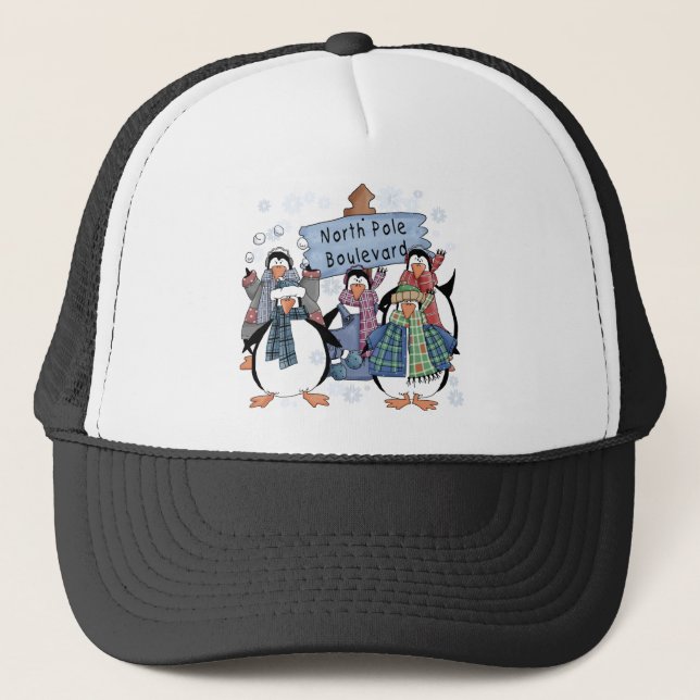 Casquette Chemises et cadeaux du Pôle Nord (Devant)