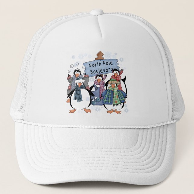 Casquette Chemises et cadeaux du Pôle Nord (Devant)