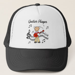 Casquette Chemises et Cadeaux pour Fille à la Guitare en Des