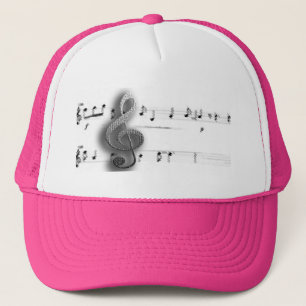 Casquette Chemises et habillement de musique de clef triple
