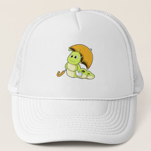 Casquette Chenille avec parapluie (Devant)