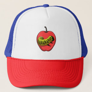Casquette Chenille avec pomme