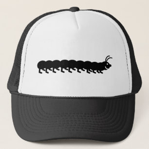Casquette chenille noire