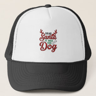 Casquette Cher Père Noël C'était Le Chien Noël Chemise Desig