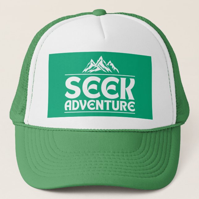 CASQUETTE CHERCHEZ L'AVENTURE (Devant)