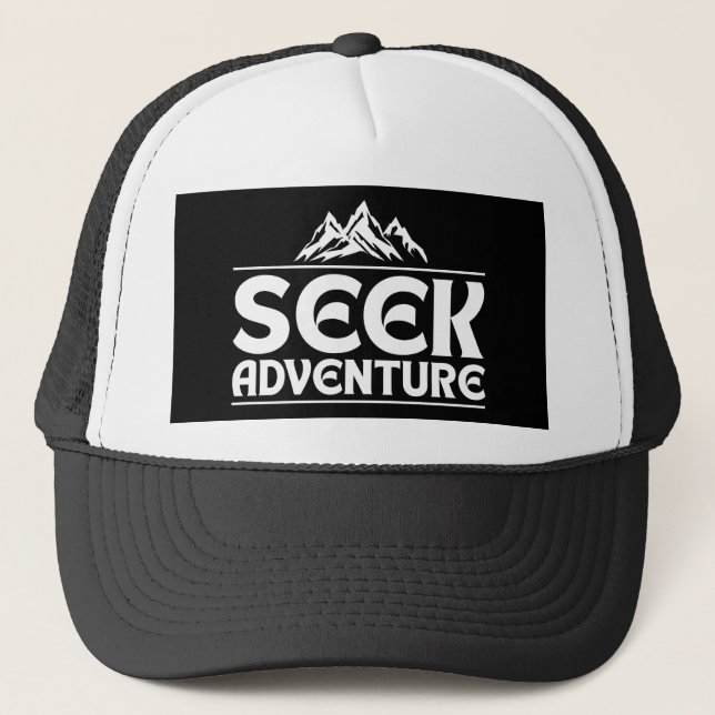 CASQUETTE CHERCHEZ L'AVENTURE (Devant)