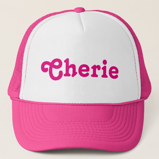 Casquette Cherie (Devant)