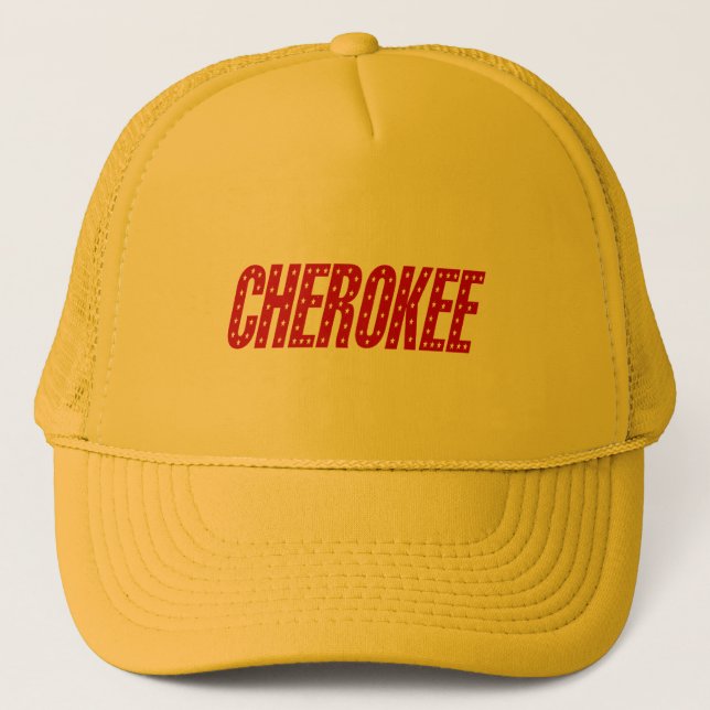 Casquette cherokee d'étoile (Devant)