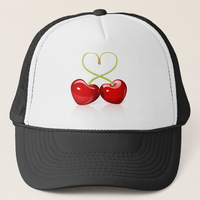 Casquette Cherry Heart (Devant)