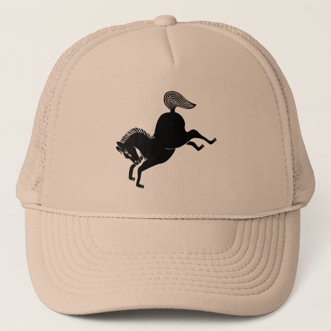 Casquette Cheval au galop (Devant)
