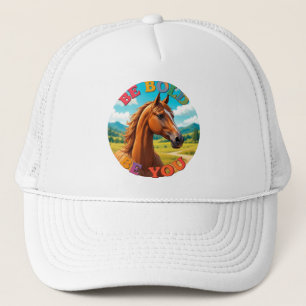 Casquette Cheval avec citation motivationnelle
