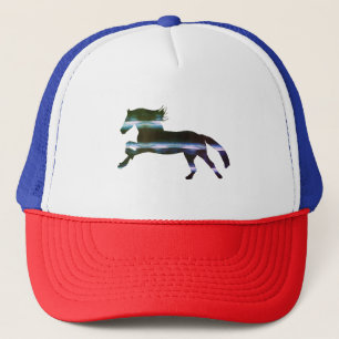 Casquette Cheval bleu