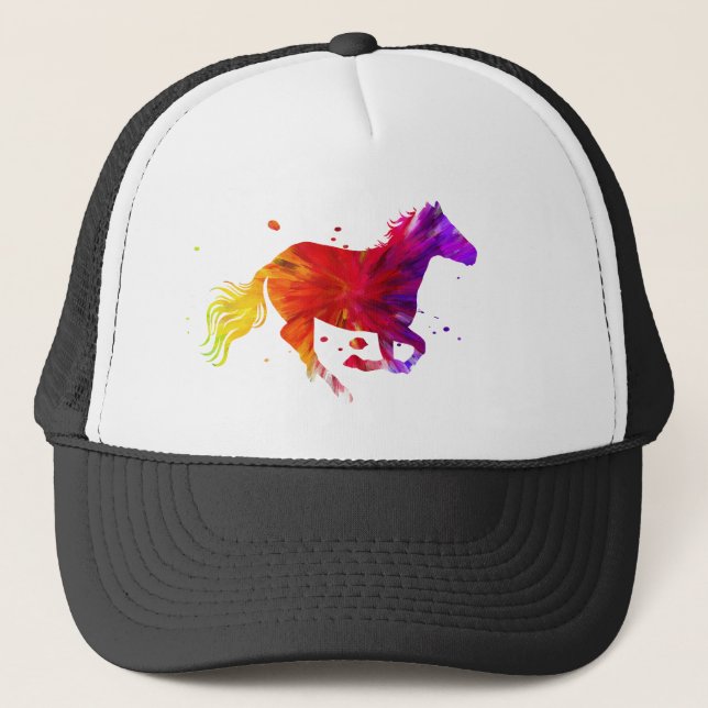 Casquette Cheval coloré (Devant)
