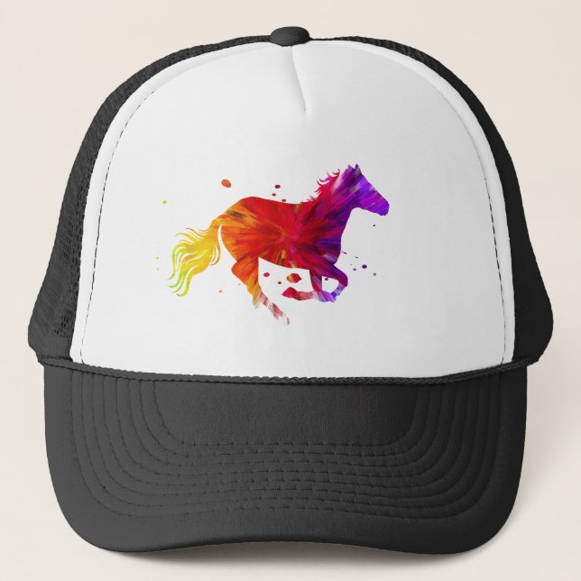 Casquette Cheval coloré (Devant)