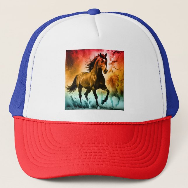 Casquette Cheval courant  (Devant)