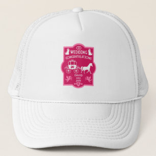 Casquette Cheval Et Panier Romantique Mariage