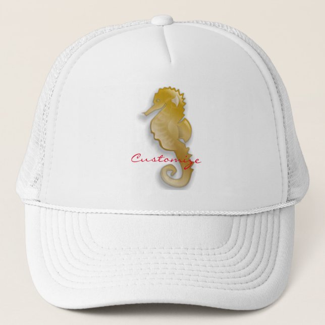 Casquette Cheval Marin Doré Thunder_Cove (Devant)