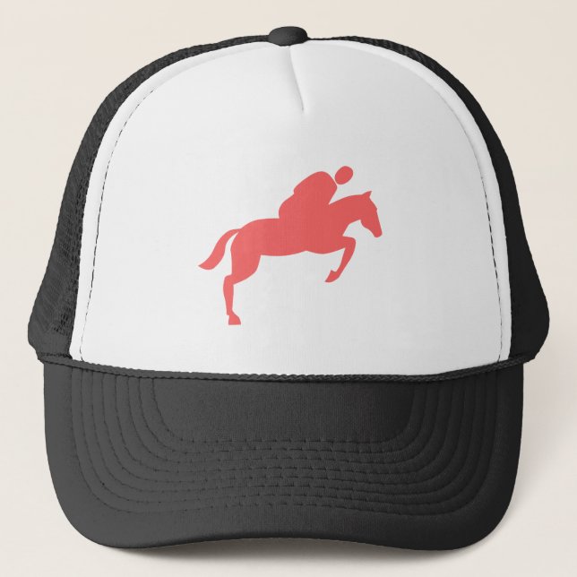 Casquette Cheval - Tropical Rose (Devant)