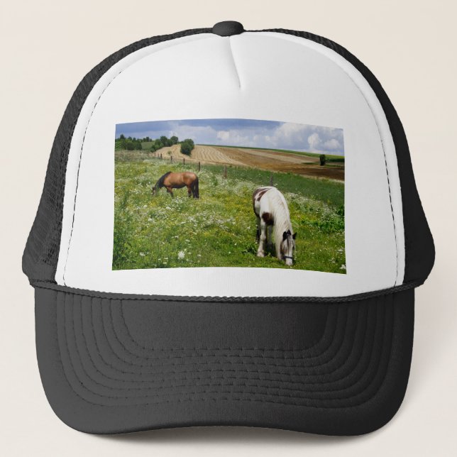 Casquette Chevaux (Devant)