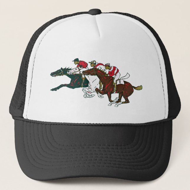 Casquette Chevaux de course (Devant)