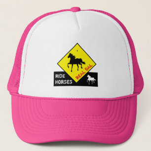 Casquette Chevaux de randonnée Real Gal et Black Horse Party