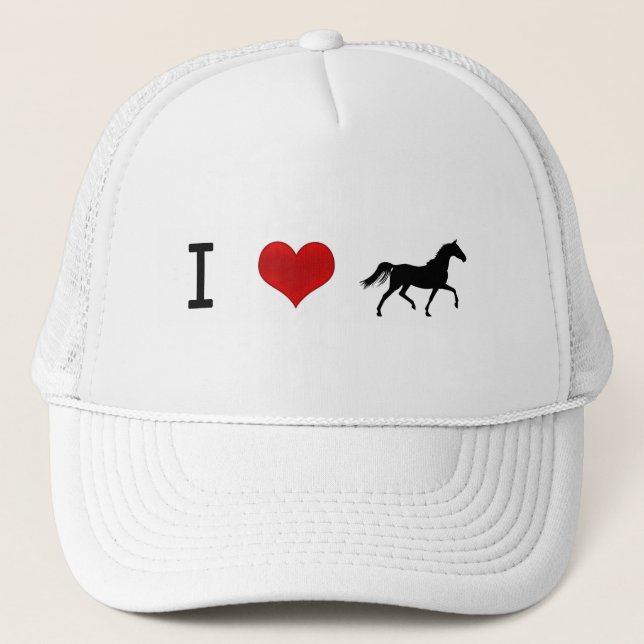 Casquette Chevaux du coeur I (Devant)