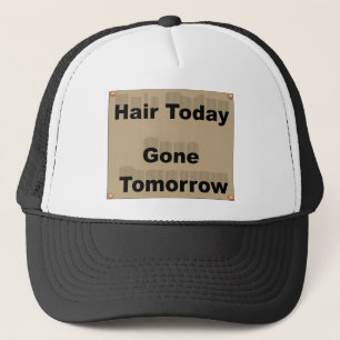 Casquette Cheveux aujourd'hui disparu demain par Kenneth Yon